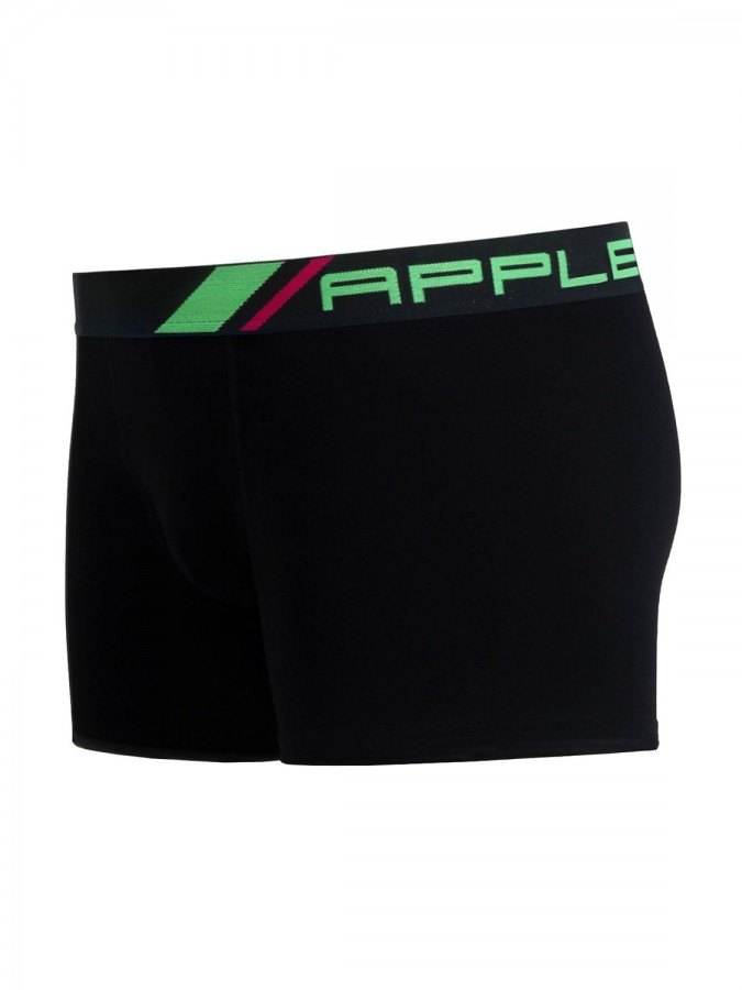 Apple Ανδρικό Boxer 0110960 Black-Lime
