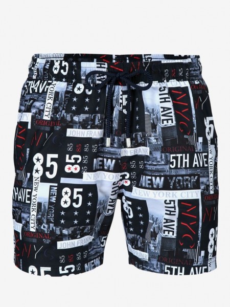 JOHN FRANK Ανδρικό Μαγιό JOHNY- Multi