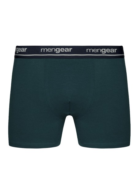 MINERVA Mengear Ανδρικό Boxer 2 Pack Μονόχρωμο #29437 BLUE-DEEP GREEN MINERVA Mengear Ανδρικό Boxer 2 Pack Μονόχρωμο #29437 BLUE-DEEP GREEN