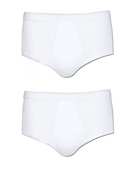 MINERVA Ανδρικά Slip Classic 2τεμ - 20902 Λευκό MINERVA Ανδρικά Slip Classic 2τεμ - 20902 Λευκό