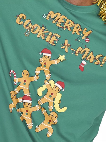 MUYDEMI Ανδρική Πιτζάμα Χειμωνιάτικη XMAS #MUY573073 Πράσινο