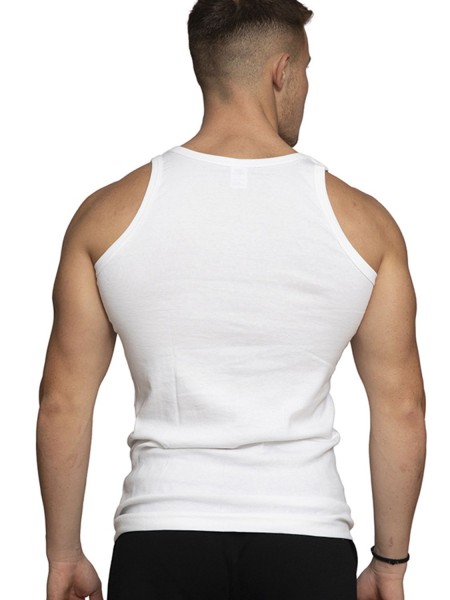 NINA CLUB Ανδρικό Φανελάκι Αμάνικο - #52 Λευκό NINA CLUB Ανδρικό Φανελάκι Αμάνικο - #52 Λευκό