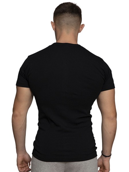 NINA CLUB Ανδρικό Φανελάκι Κοντομάνικο Ανοιχτός Λαιμός - #58 Μαύρο NINA CLUB Ανδρικό Φανελάκι Κοντομάνικο Ανοιχτός Λαιμός - #58 Μαύρο