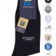 POURNARA Ανδρικές Υδρόφιλες Βαμβακερές Κάλτσες - Κλασική #320-19 Μαύρο