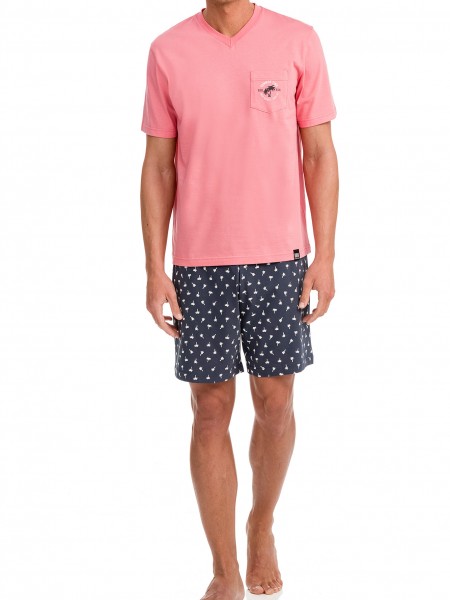 Vamp – Ανδρική Νεανική Πιτζάμα Slim Sizes 12663