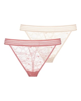 DORINA ANIKA Γυναικείο Slip String 2 τεμ - FXST0008LA141-2X0357 Pink