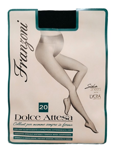 Franzoni Dolce Attesa - Καλσόν Εγκυμοσύνης 20 Den #102767 ΜΑΥΡΟ Franzoni Dolce Attesa - Καλσόν Εγκυμοσύνης 20 Den #102767 ΜΑΥΡΟ