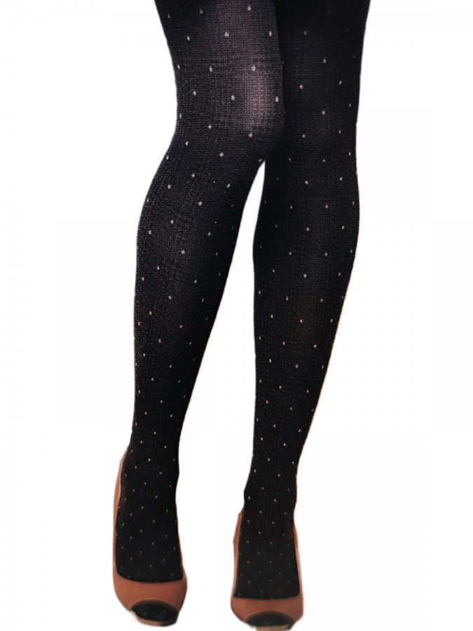 GOLDEN LADY Classic Dots Fashion Tights Γυναικείο Καλσόν Σχέδιο μικρές βούλες #134vvv - Marrone (Σκούρο καφέ)