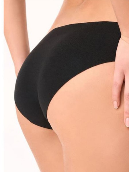 GOLDEN LADY Slip TAGLIO VIVO in Cotone - 109 Black