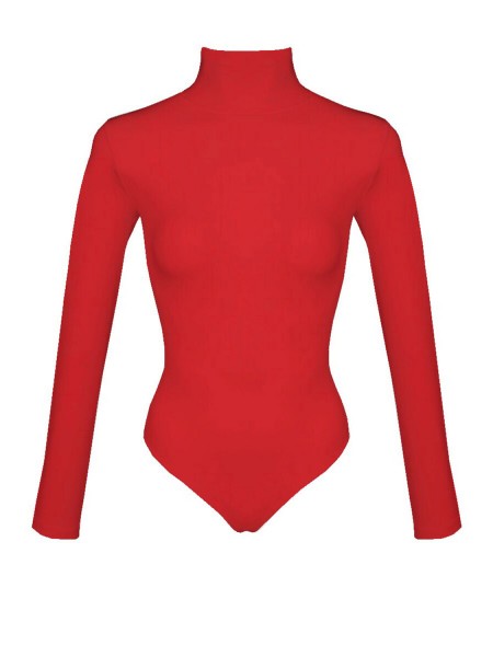 HELIOS Κορμάκι μακρύ μανίκι ζιβάγκο - 80693-00 Κόκκινο HELIOS Κορμάκι μακρύ μανίκι ζιβάγκο - 80693-00 Κόκκινο