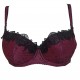 Kris Line σουτιέν push-up B - 3516 Μπορντό Kris Line σουτιέν push-up B - 3516 Μπορντό