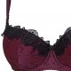 Kris Line σουτιέν push-up B - 3516 Μπορντό Kris Line σουτιέν push-up B - 3516 Μπορντό