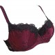 Kris Line σουτιέν push-up B - 3516 Μπορντό Kris Line σουτιέν push-up B - 3516 Μπορντό