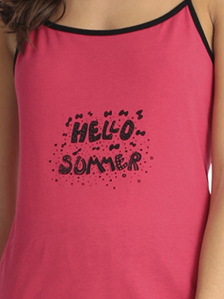 LYDIA CREATIONS - Γυναικεία Πιτζάμα Καλοκαιρινή #23065 Καρπουζί LYDIA CREATIONS - Γυναικεία Πιτζάμα Καλοκαιρινή #23065 Καρπουζί