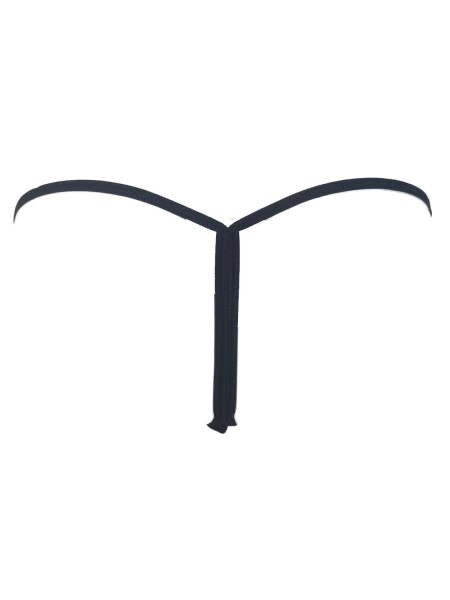 MILENA STRING σλιπ με αλυσίδα - 6392 Μαύρο MILENA STRING σλιπ με αλυσίδα - 6392 Μαύρο