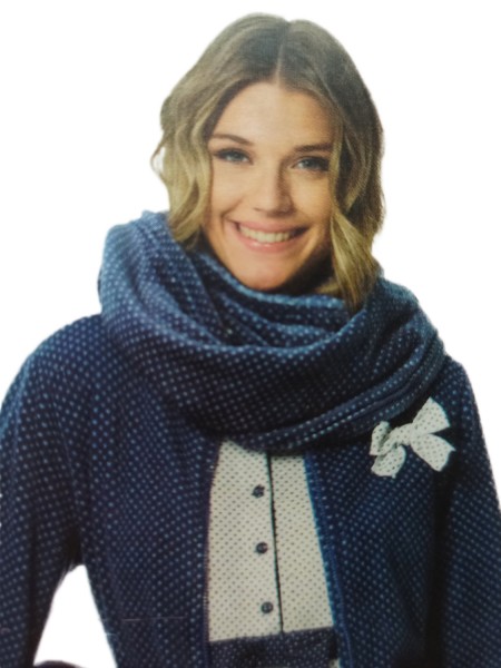 NOIDINOTTE - Γυναικεία Sciarpa (κασκόλ) Fleece - TR193 Μπλε NOIDINOTTE - Γυναικεία Sciarpa (κασκόλ) Fleece - TR193 Μπλε