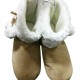 NOIDINOTTE - Γυναικείες παντόφλες μποτάκια με γούνα - PF1608 Μπεζ