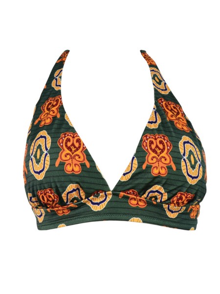 ROCK CLUB Γυναικείο Τρίγωνο μαγιό Gana Design Cup C - 2250 Πράσινο ROCK CLUB Γυναικείο Τρίγωνο μαγιό Gana Design Cup C - 2250 Πράσινο