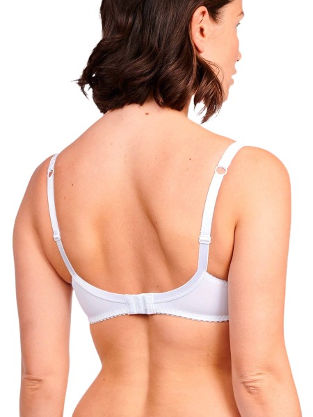 SANS COMPLEXE σουτιέν με Δαντέλα χωρίς Ενίσχυση cup D/E/F - 70564 Λευκό SANS COMPLEXE σουτιέν με Δαντέλα χωρίς Ενίσχυση cup D/E/F - 70564 Λευκό