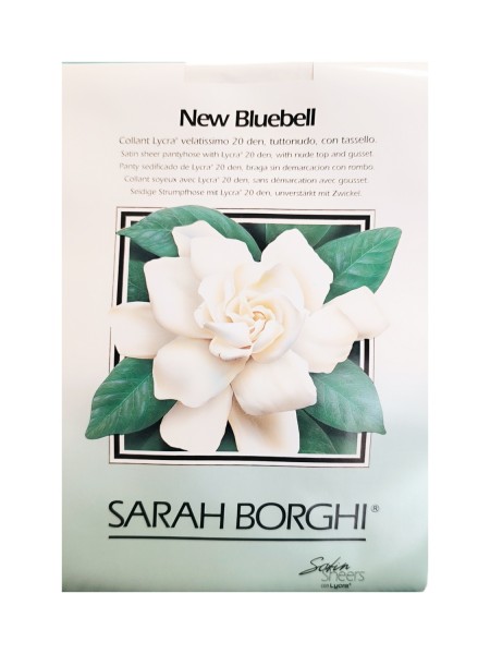 SARAH BORGHI Γυναικείo Καλσόν New Bluebell - 20 Den με Λύκρα #86195 WHITE SARAH BORGHI Γυναικείo Καλσόν New Bluebell - 20 Den με Λύκρα #86195 WHITE