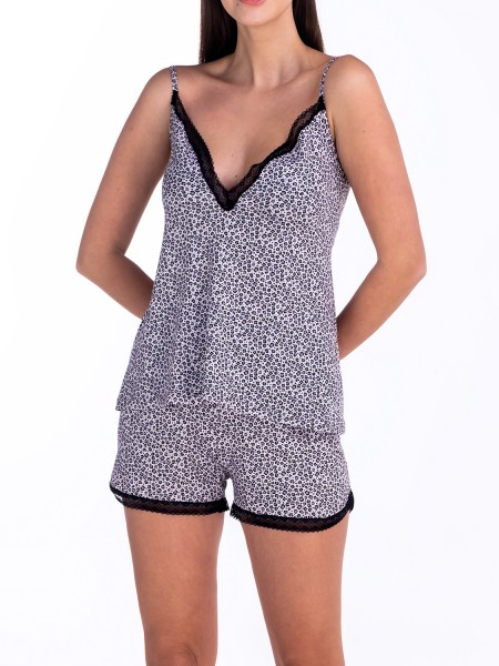 SECRET POINT Γυναικεία Πιτζάμα Baby Doll #131 Λεοπάρ SECRET POINT Γυναικεία Πιτζάμα Baby Doll #131 Λεοπάρ