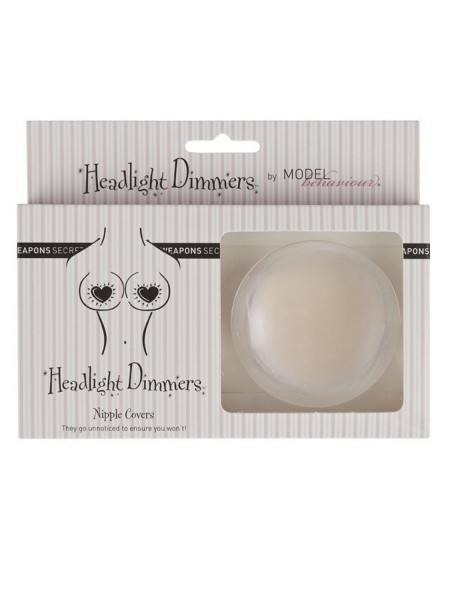 SECRET WEAPONS Καλύμματα Θηλής Σιλικόνης - Silicone Nipple Covers - Μπεζ - SW009N