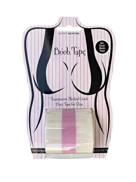 SECRET WEAPONS Αυτοκόλλητη Ταινία Στήριξης Στήθους Boob Tape - Διάφανο - SW044