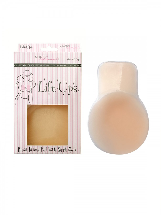 SECRET WEAPONS Αυτοκόλλητο Push Up Lift Ups Cup A-D - Μπεζ - SW047