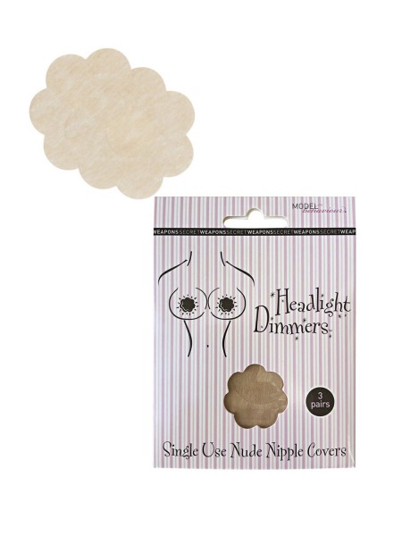 SECRET WEAPONS Αυτοκόλλητο Θηλής Daisy - 3 Ζεύγη - Μπεζ - SW043