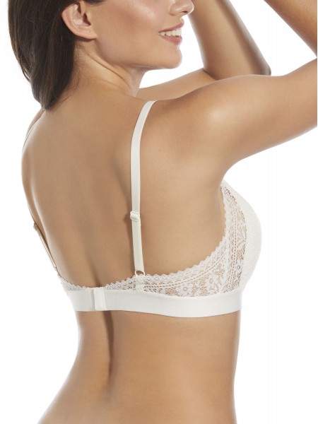 Selene Marcela σουτιέν Bralette Χωρίς Mπανέλα Και Ελαφριά Ενίσχυση Cup B - Λευκό Selene Marcela σουτιέν Bralette Χωρίς Mπανέλα Και Ελαφριά Ενίσχυση Cup B - Λευκό