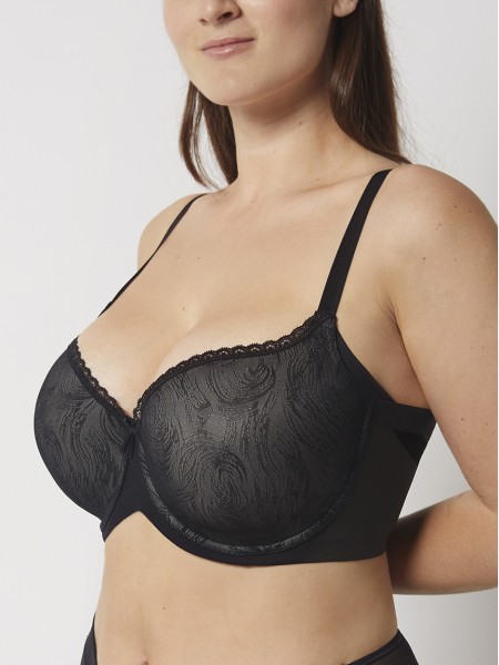 SELENE Violeta Σουτιέν minimizer D - Μαύρο