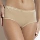 SLOGGI Basic Midi Βαμβακερό Γυναικείο Slip - Μπεζ
