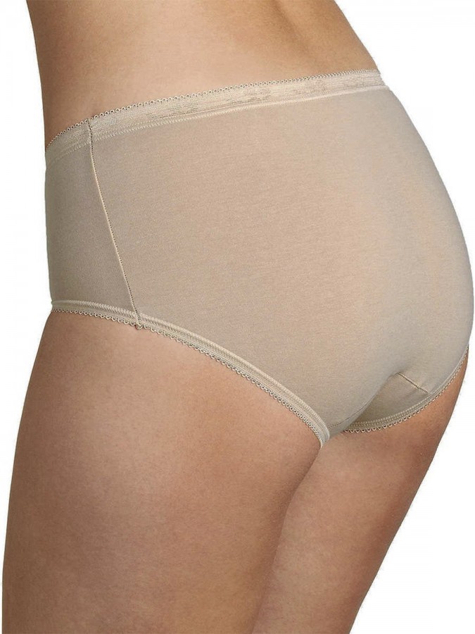 SLOGGI Basic Midi Βαμβακερό Γυναικείο Slip - Μπεζ