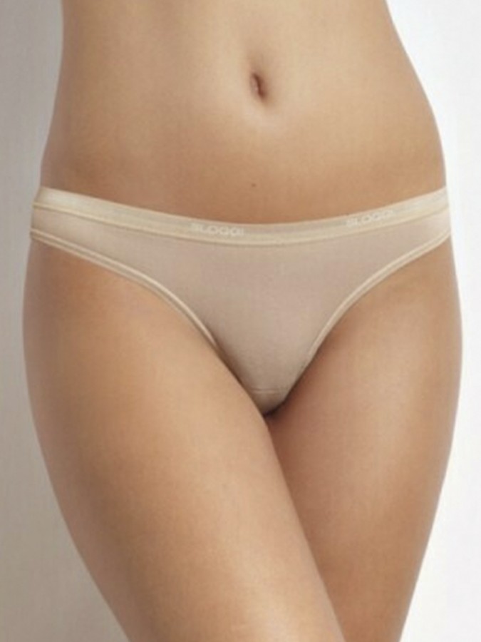 SLOGGI “My Day” Mini Βαμβακερό Γυναικείο Slip - Μπεζ