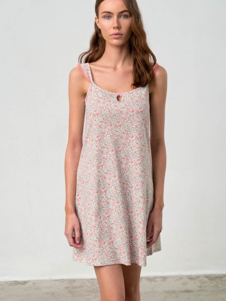 Vamp Γυναικείο Νυχτικό Αμάνικο #18234 CORAL BAY