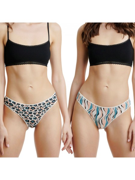 Walk Γυναικεία Slip Brief από ίνες Bamboo (2pack)-W2012-47