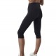 YSABEL MORA Sport Legging Γυναικείο αθλητικό Κολάν Κάπρι #YM70803 Μαύρο