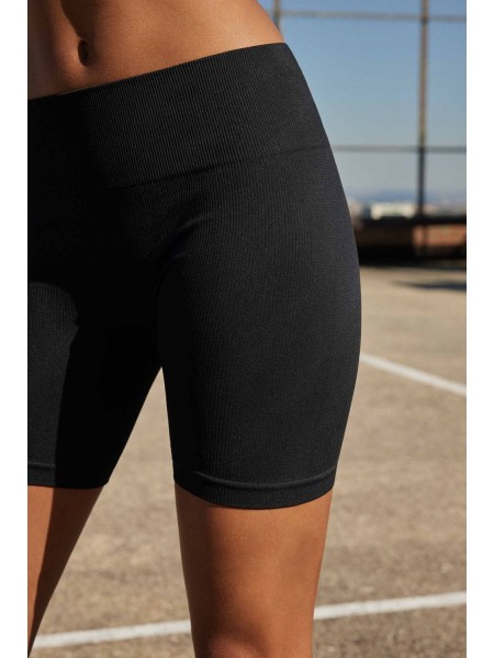 YSABEL MORA Legging Γυναικείο Κοντό Αθλητικό Κολάν RIB #70857 Μαύρο YSABEL MORA Legging Γυναικείο Κοντό Αθλητικό Κολάν RIB #70857 Μαύρο