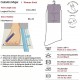 YSABEL MORA Κάλτσες Ισοθερμικές με σχέδιο 3τμχ #12883 Ροζ/ Γκρι/ Μαύρο