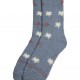 YSABEL MORA Κάλτσες Soft Χνουδωτές #12892 Γαλάζιο