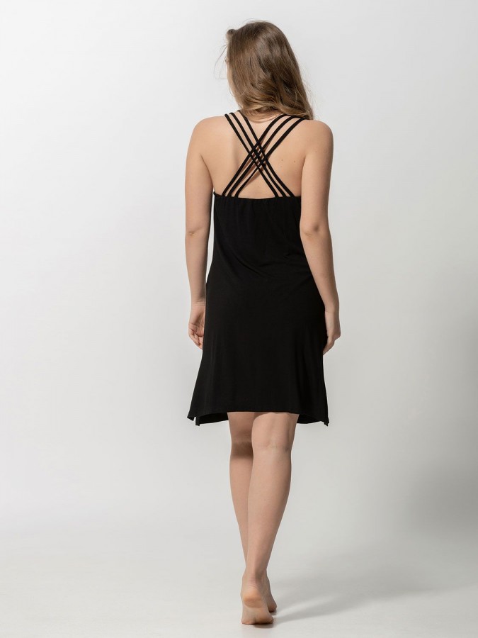 LUNA Barbados Καλοκαιρινό φόρεμα - 92051 Μαύρο