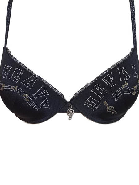 Luna Metal σουτιέν push-up B - 11392 Μαύρο Luna Metal σουτιέν push-up B - 11392 Μαύρο