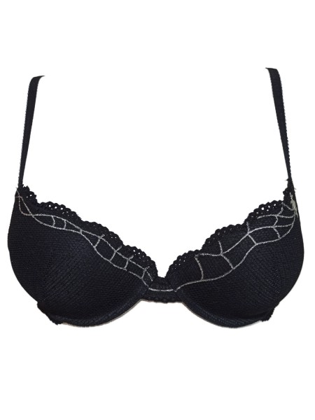 Luna Spider σουτιέν push-up B - 1195 Μαύρο