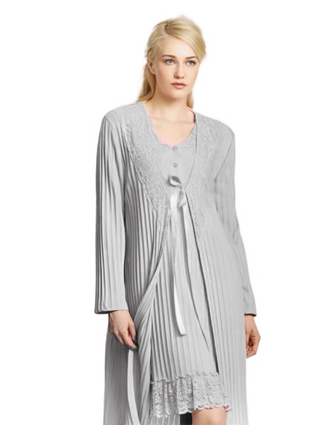 ΓΙΩΤΑ - Γυναικεία Ρόμπα - 1605 Γκρι ΓΙΩΤΑ - Γυναικεία Ρόμπα - 1605 Γκρι