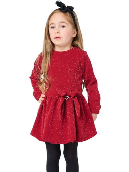 BABYLON Παιδικό Φόρεμα για Κορίτσι 1-6 ετών - 12526542 Κόκκινο