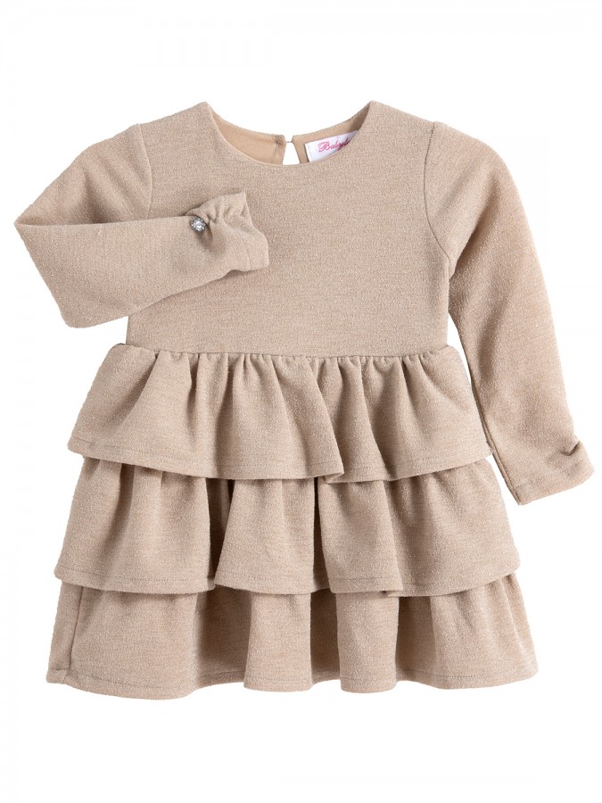 BABYLON Παιδικό Φόρεμα για Κορίτσι 1-6 ετών - 12526544 Μπεζ BABYLON Παιδικό Φόρεμα για Κορίτσι 1-6 ετών - 12526544 Μπεζ