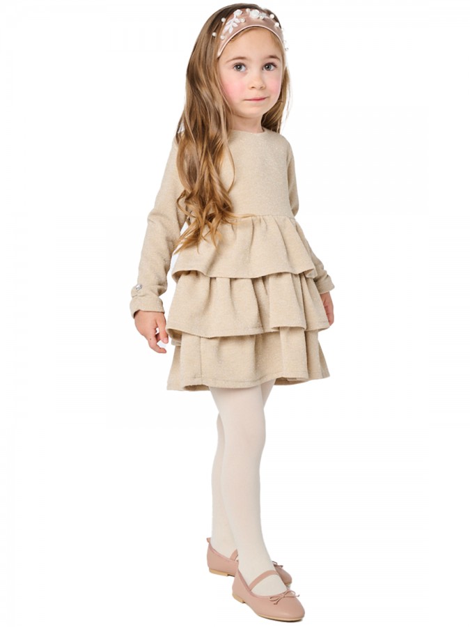 BABYLON Παιδικό Φόρεμα για Κορίτσι 1-6 ετών - 12526544 Μπεζ BABYLON Παιδικό Φόρεμα για Κορίτσι 1-6 ετών - 12526544 Μπεζ