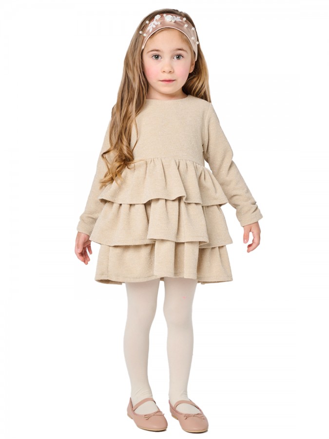 BABYLON Παιδικό Φόρεμα για Κορίτσι 1-6 ετών - 12526544 Μπεζ BABYLON Παιδικό Φόρεμα για Κορίτσι 1-6 ετών - 12526544 Μπεζ