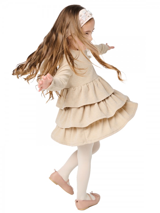 BABYLON Παιδικό Φόρεμα για Κορίτσι 1-6 ετών - 12526544 Μπεζ BABYLON Παιδικό Φόρεμα για Κορίτσι 1-6 ετών - 12526544 Μπεζ