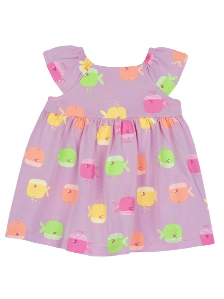 CHICCO Βρεφικό Φόρεμα για Κορίτσια 3 - 24 μηνών #00276 Μωβ